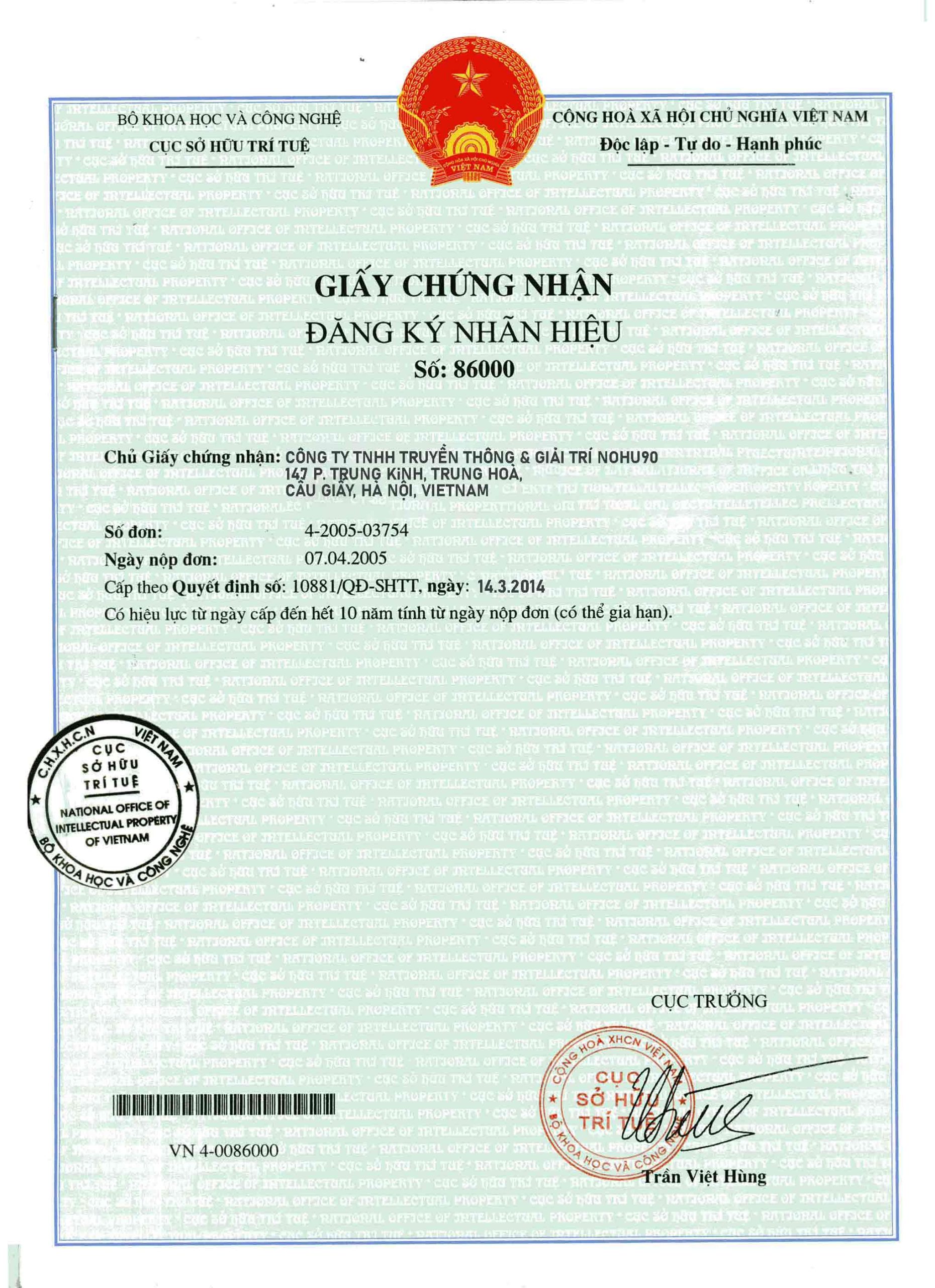 đăng ký thương hiệu